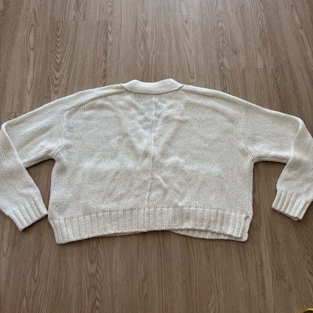 Brochu Walker crochet knot cardigan sweater nwot - Picture 5 of 8